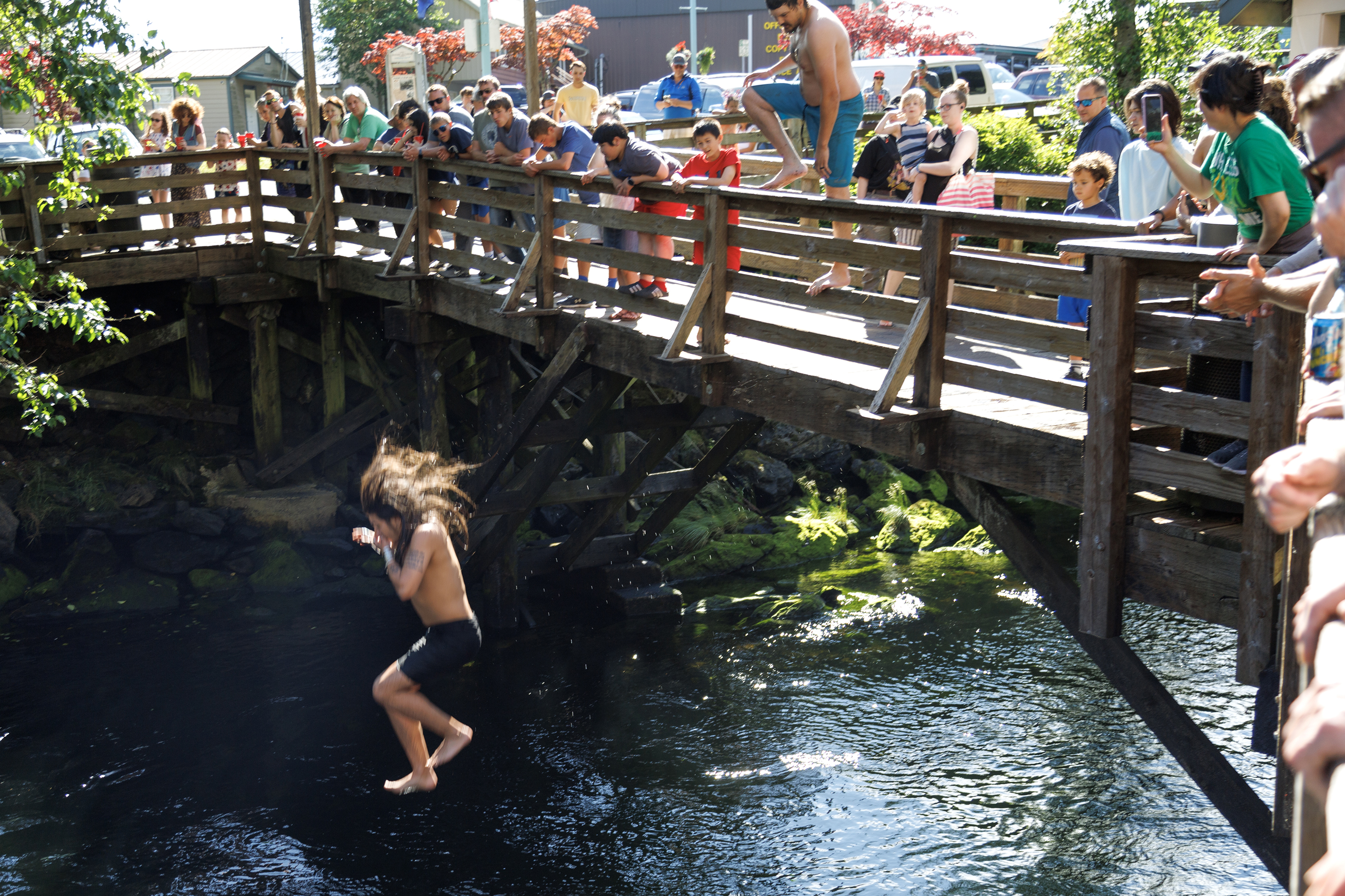 2023 07 04 Jumping Ketchikan Creek