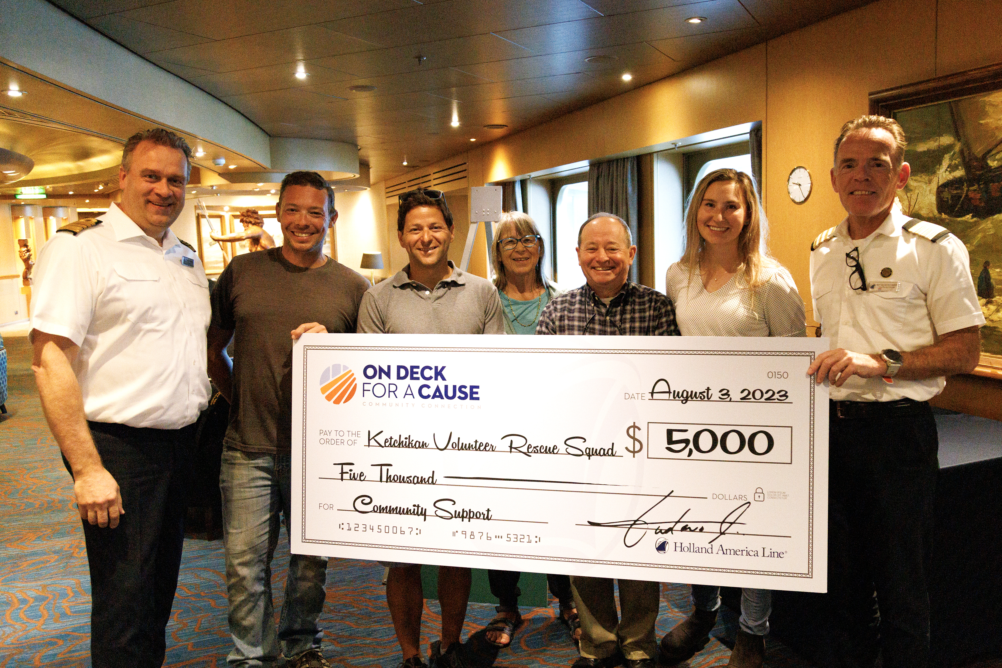 2023 08 03 Eurodam Donation KVRS 1