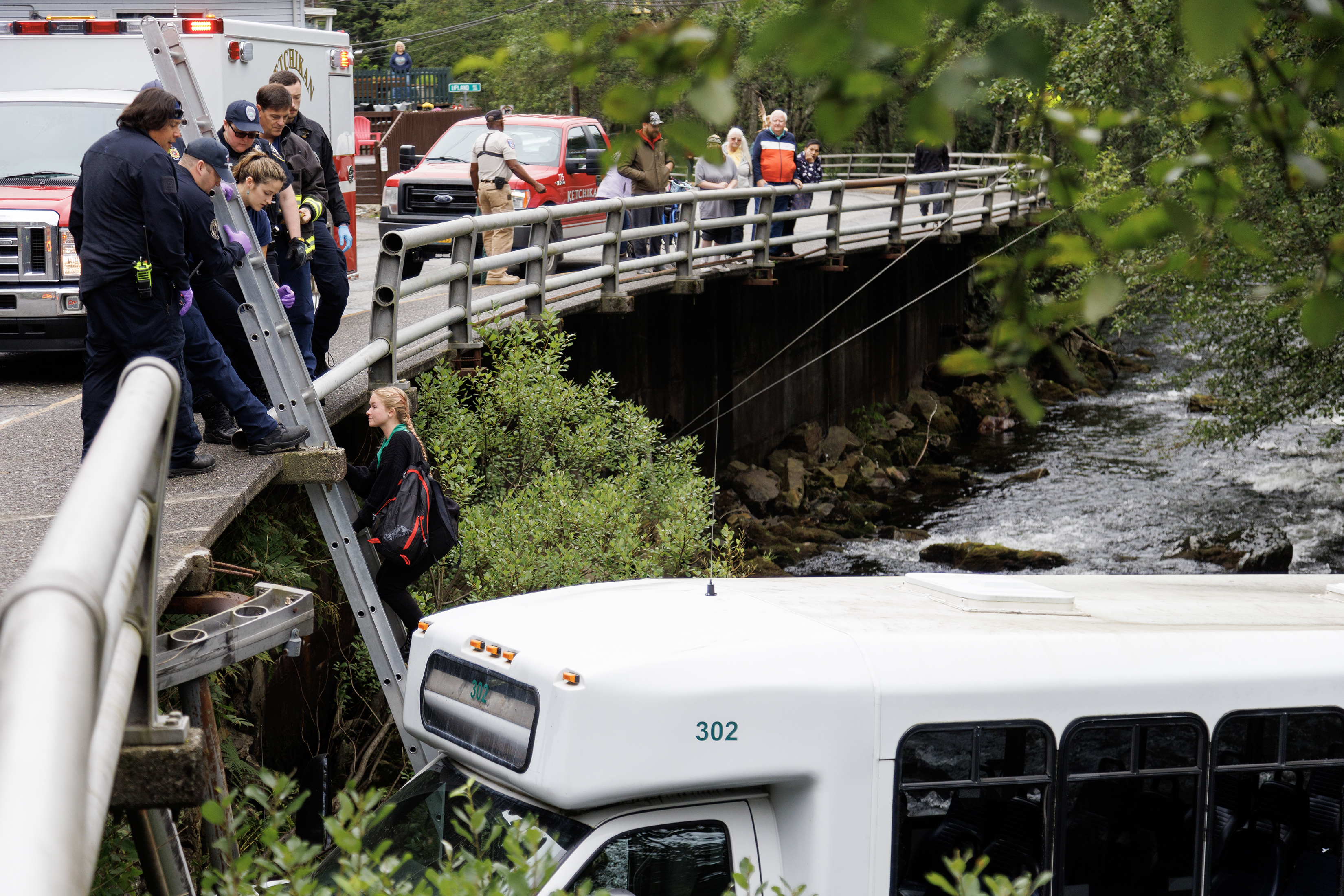 2023 08 16 Bus Ketchikan Creek 1