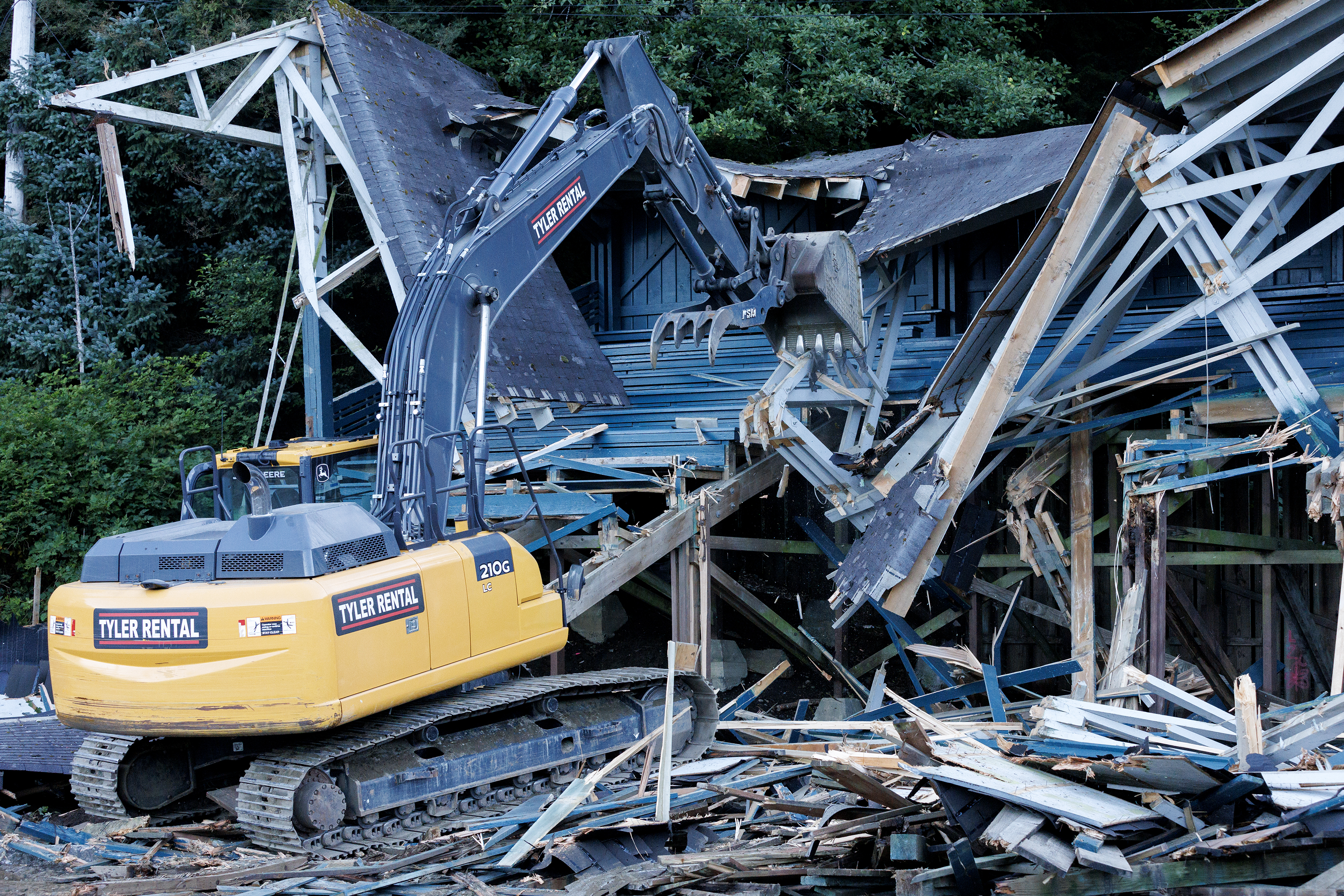 2023 08 26 Walker Field Stands Demolished 2