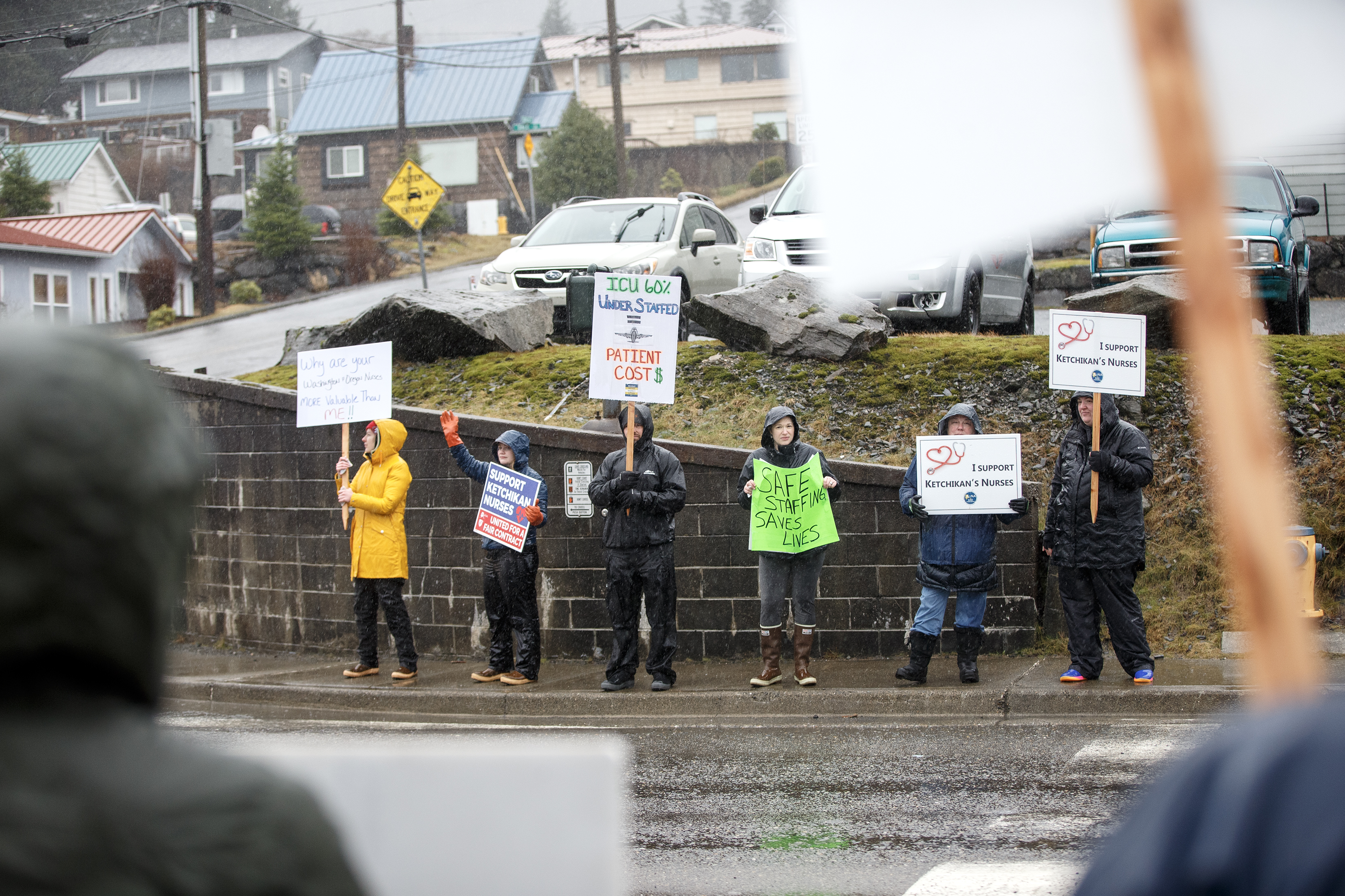 2024 01 27 Nurse Informational Picketing 3