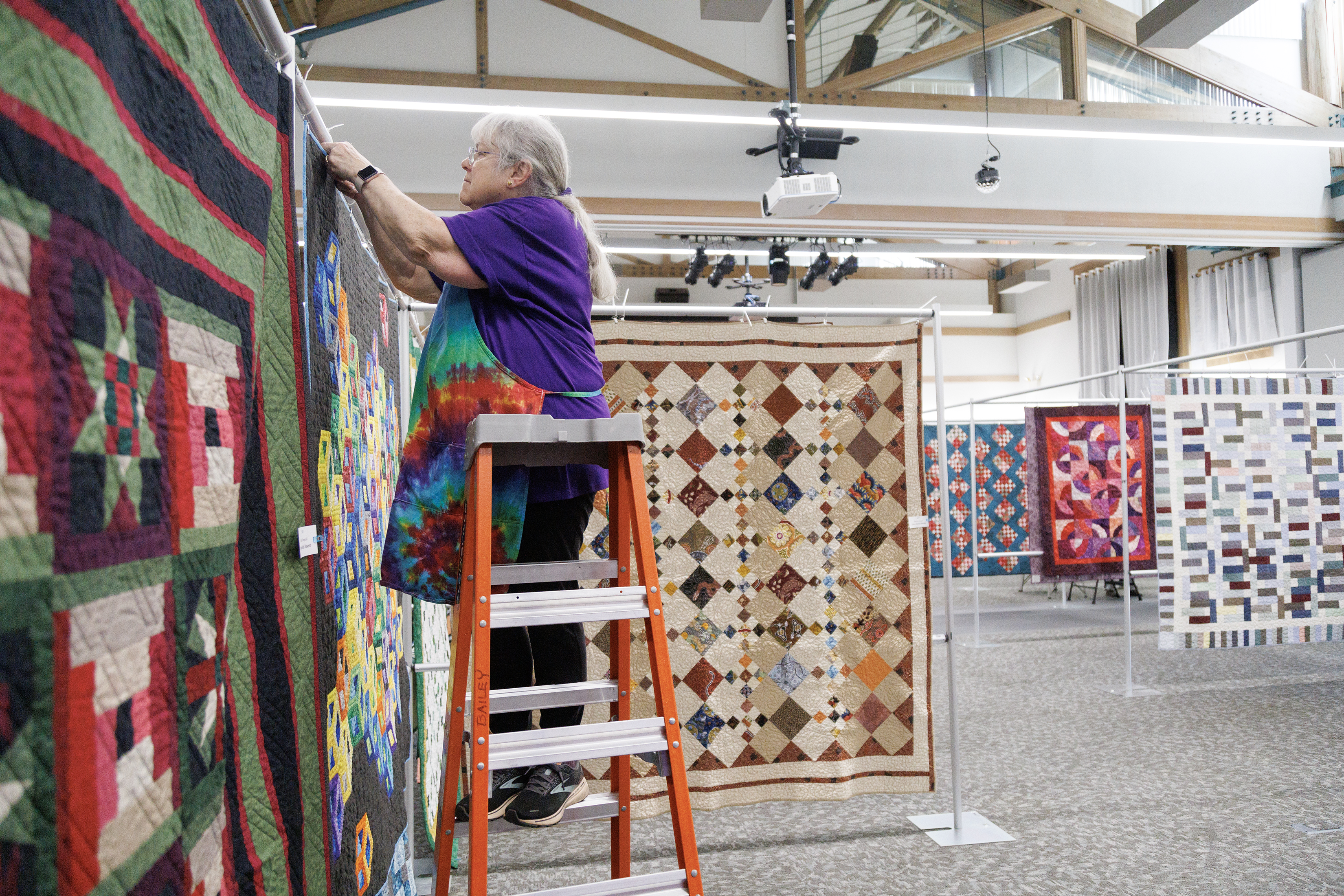 2024 02 15 Quilt Show Setup 1