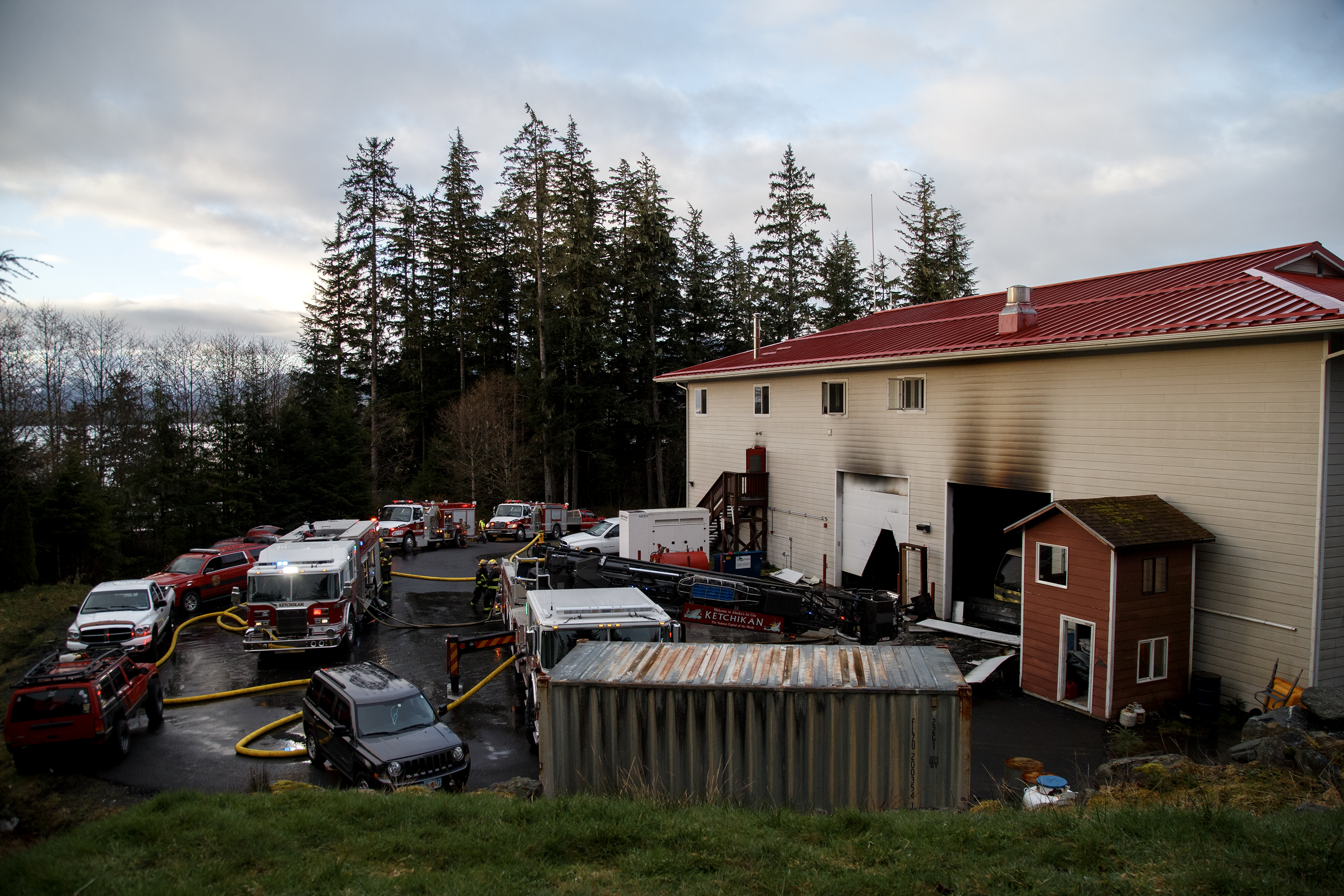 2024 04 09 South Tongass Fire Station Fire 7
