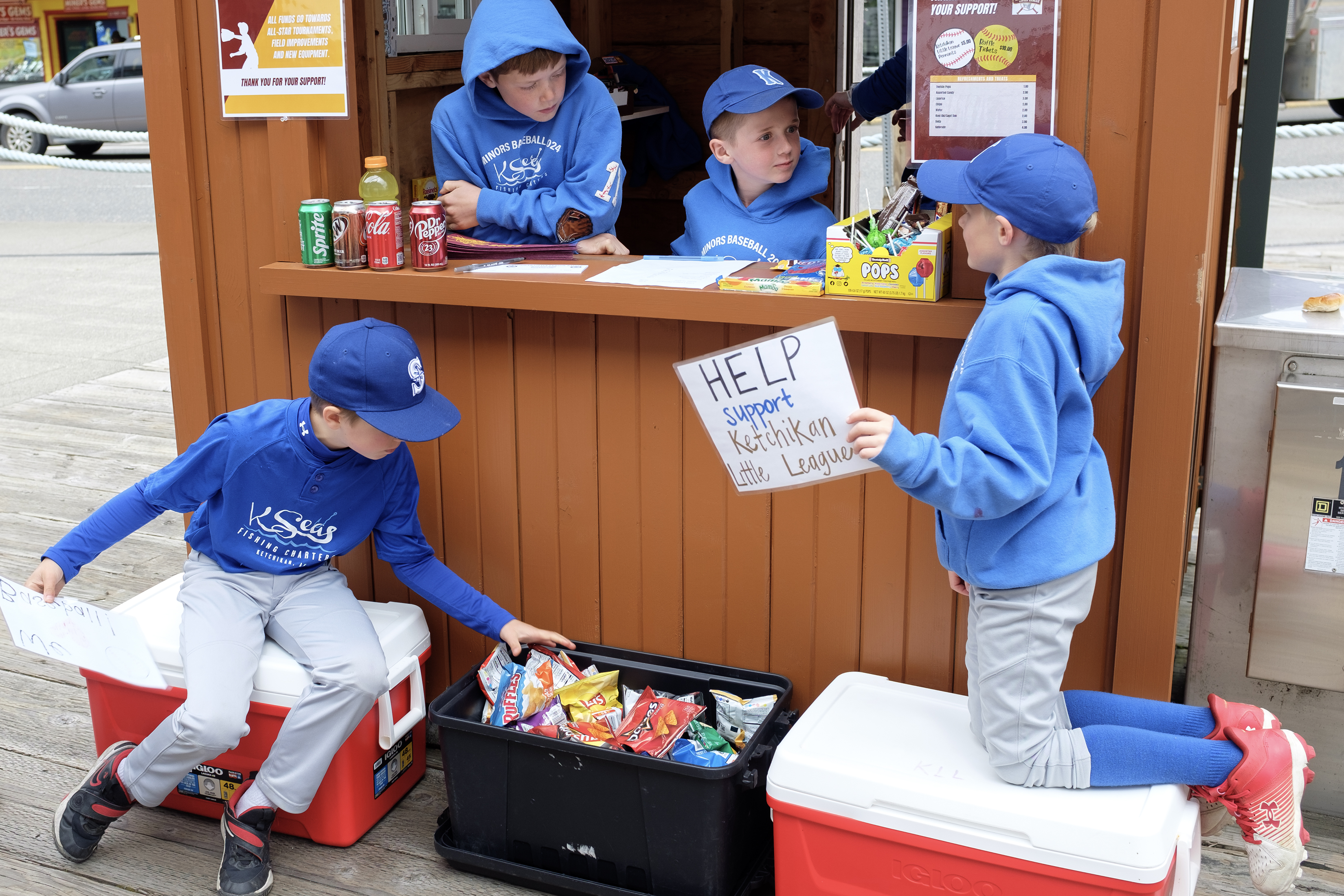 2024 06 13 Little League Booth