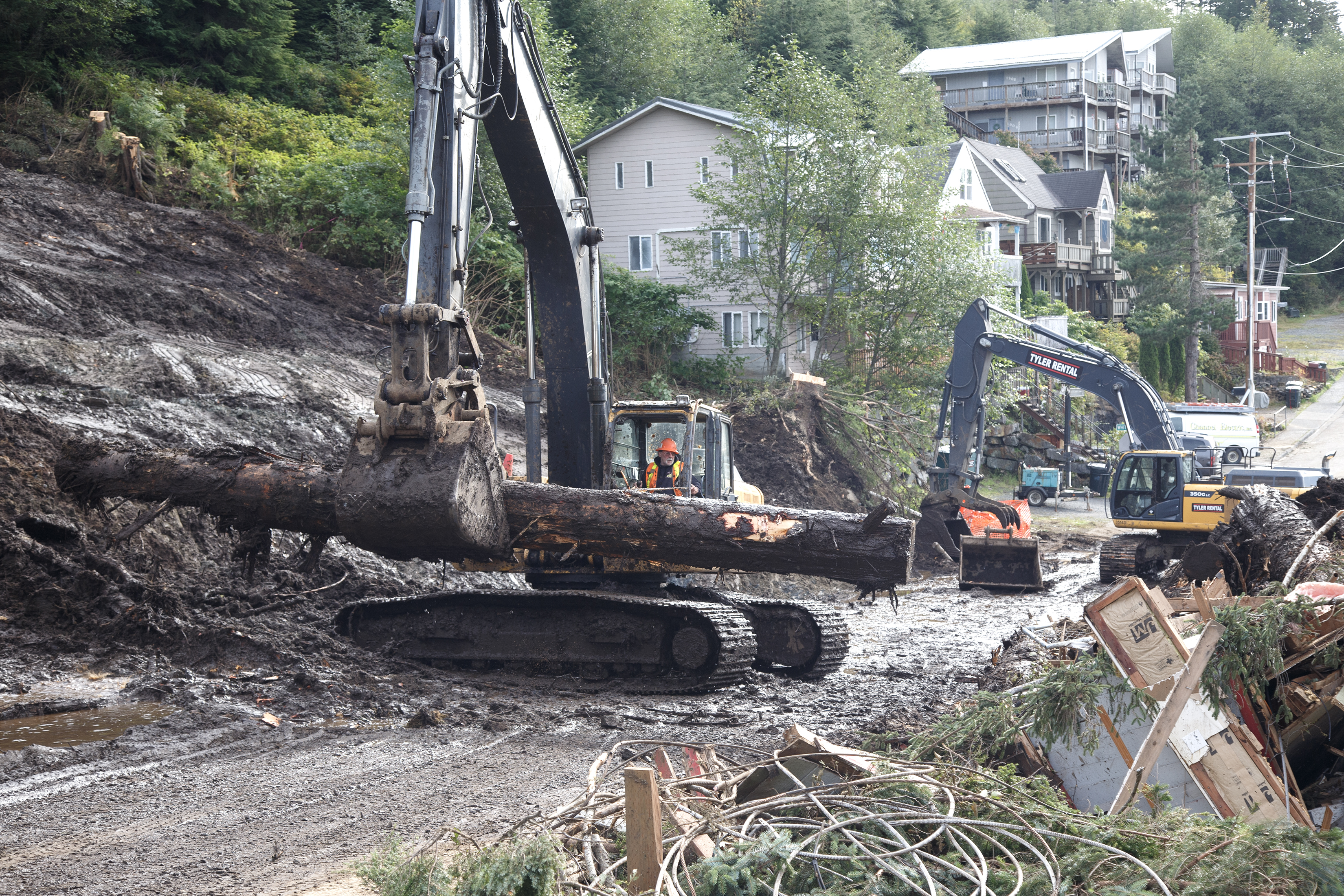 2024 09 04 Landslide Clean Up 1