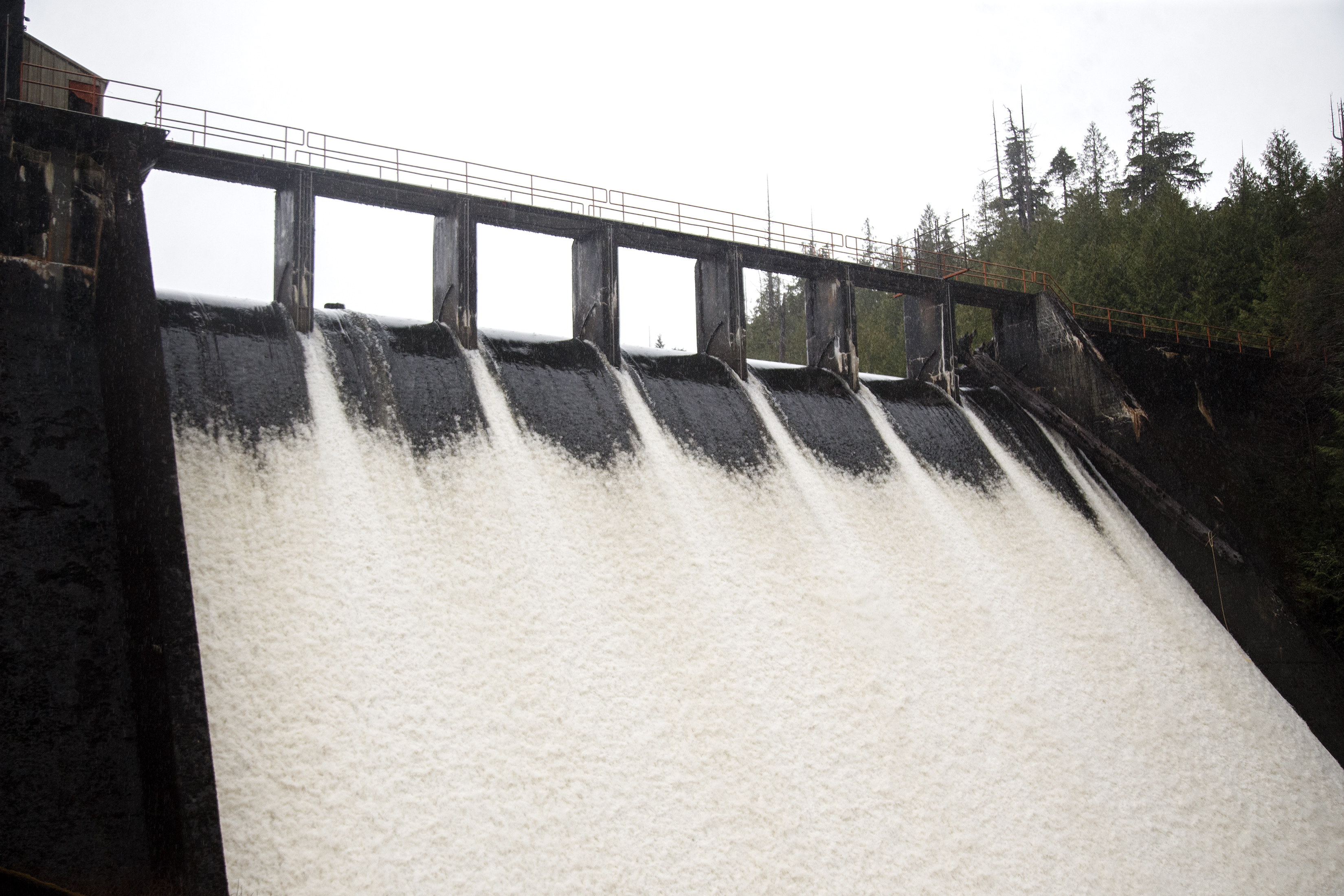 2024 12 03 Rain Connell Lake Dam