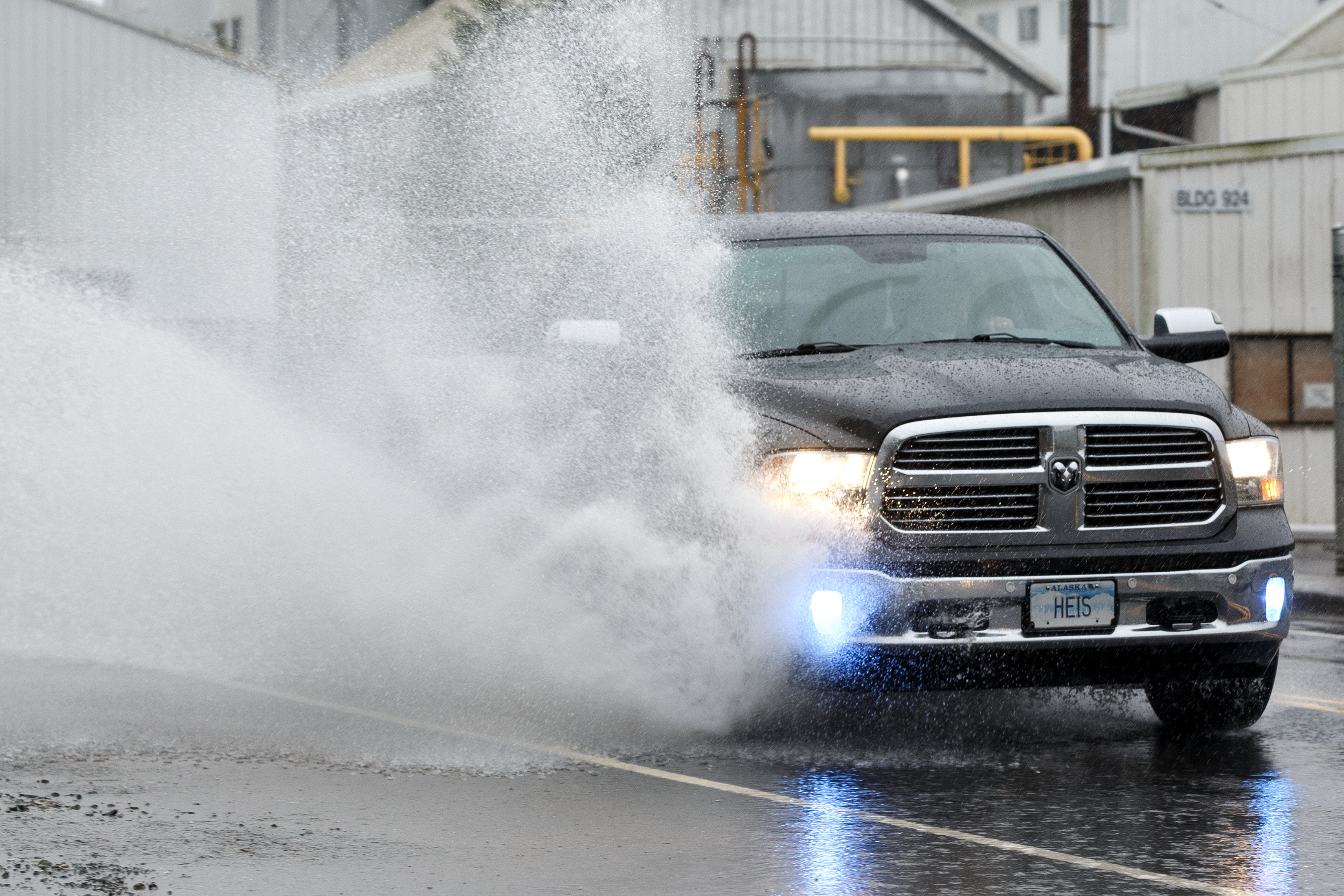 2024 12 03 Rain Ward Puddle Truck