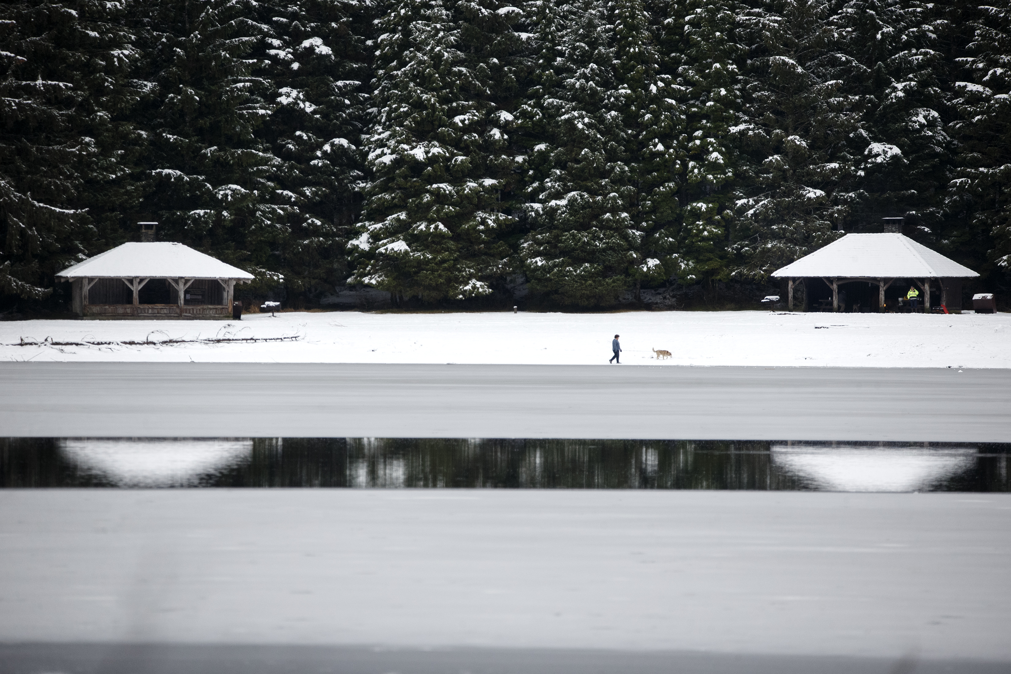 2025 01 04 Ward Lake Snow 1