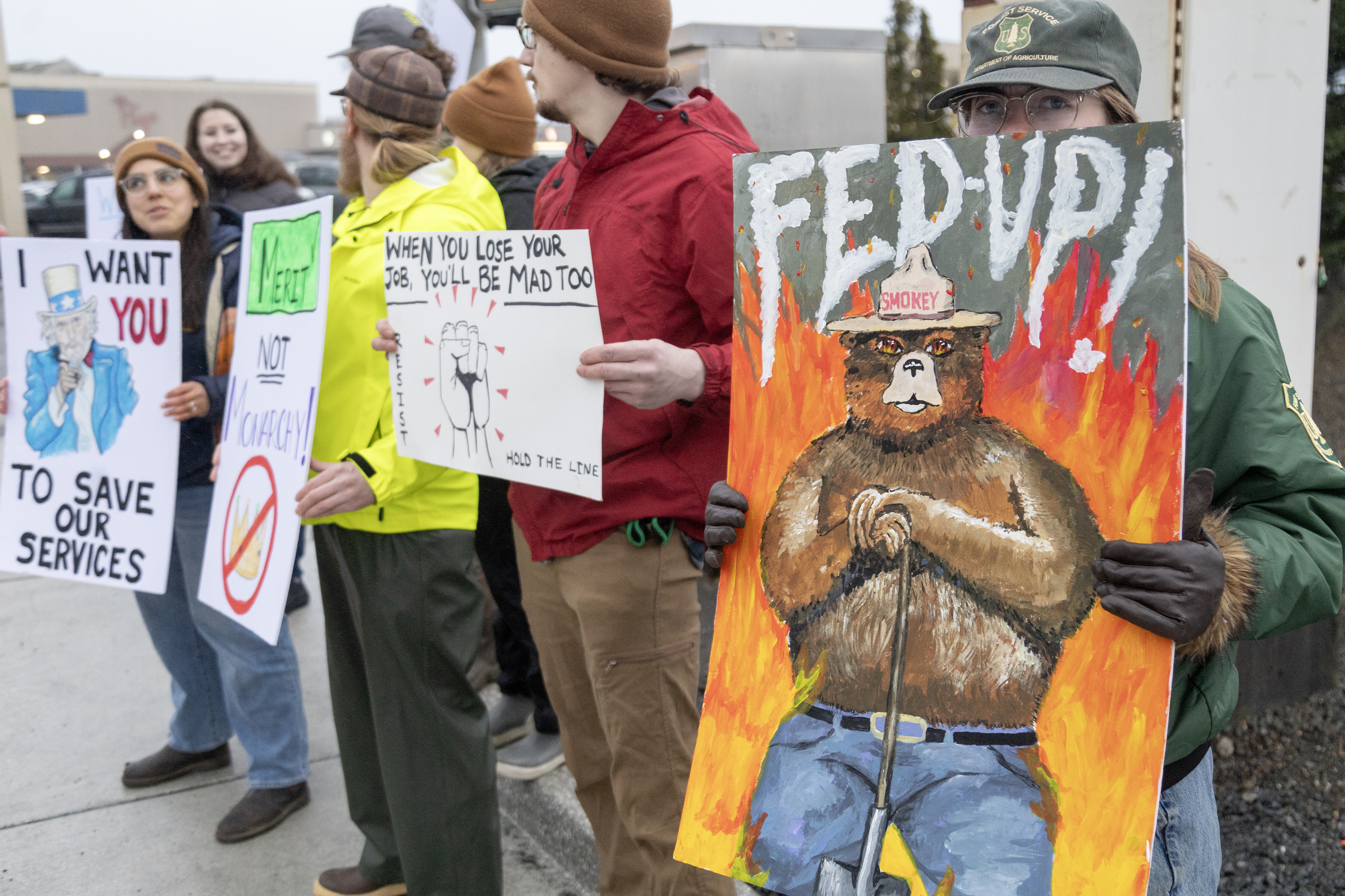 2025 02 20 Federal Firing Protest 1