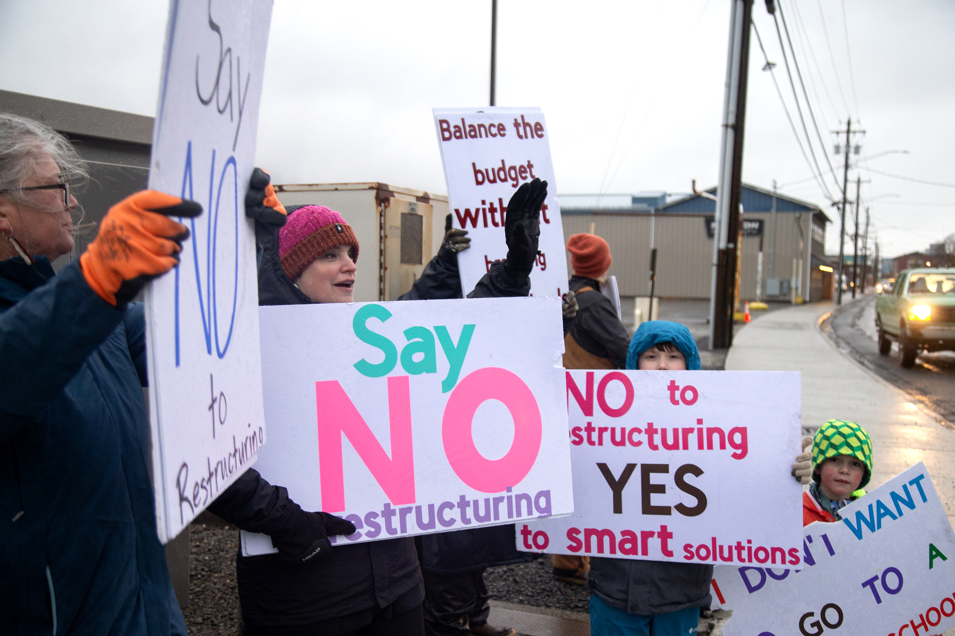 2025 02 26 School Restructuring Protest
