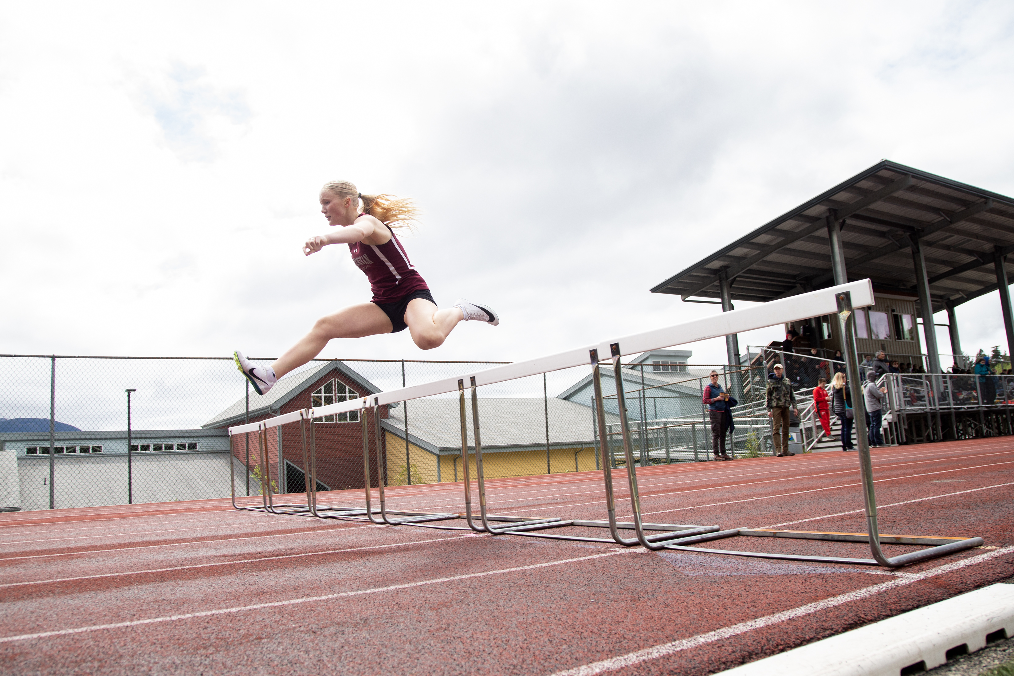 2025 05 17 Track Field Girls 300 Meter Hurdles