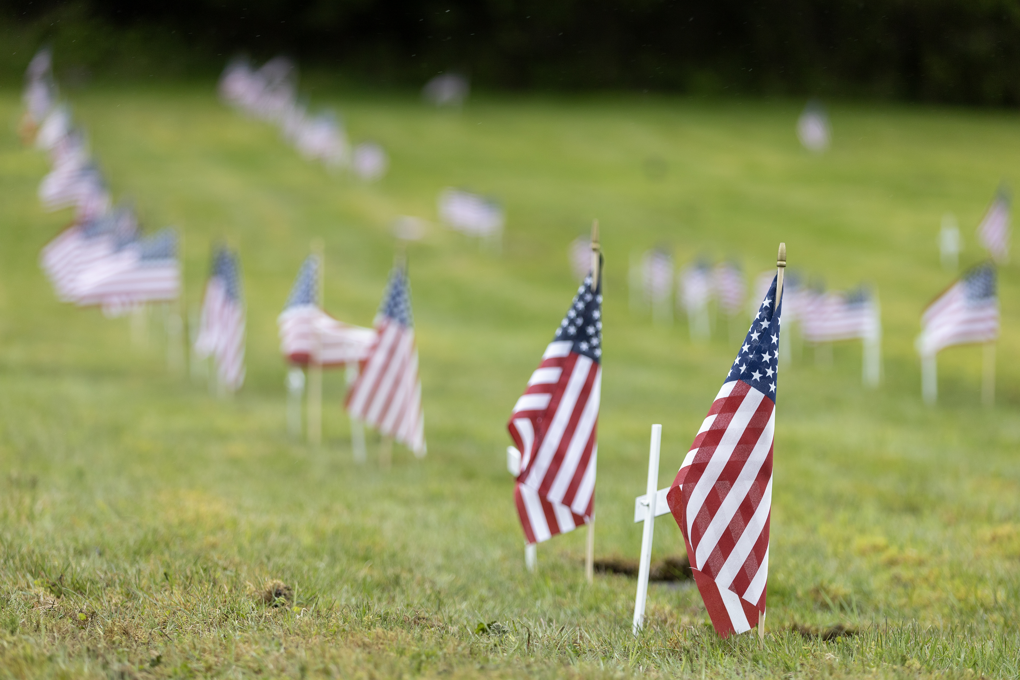 2025 05 23 Bayview Cemetery Flags 4