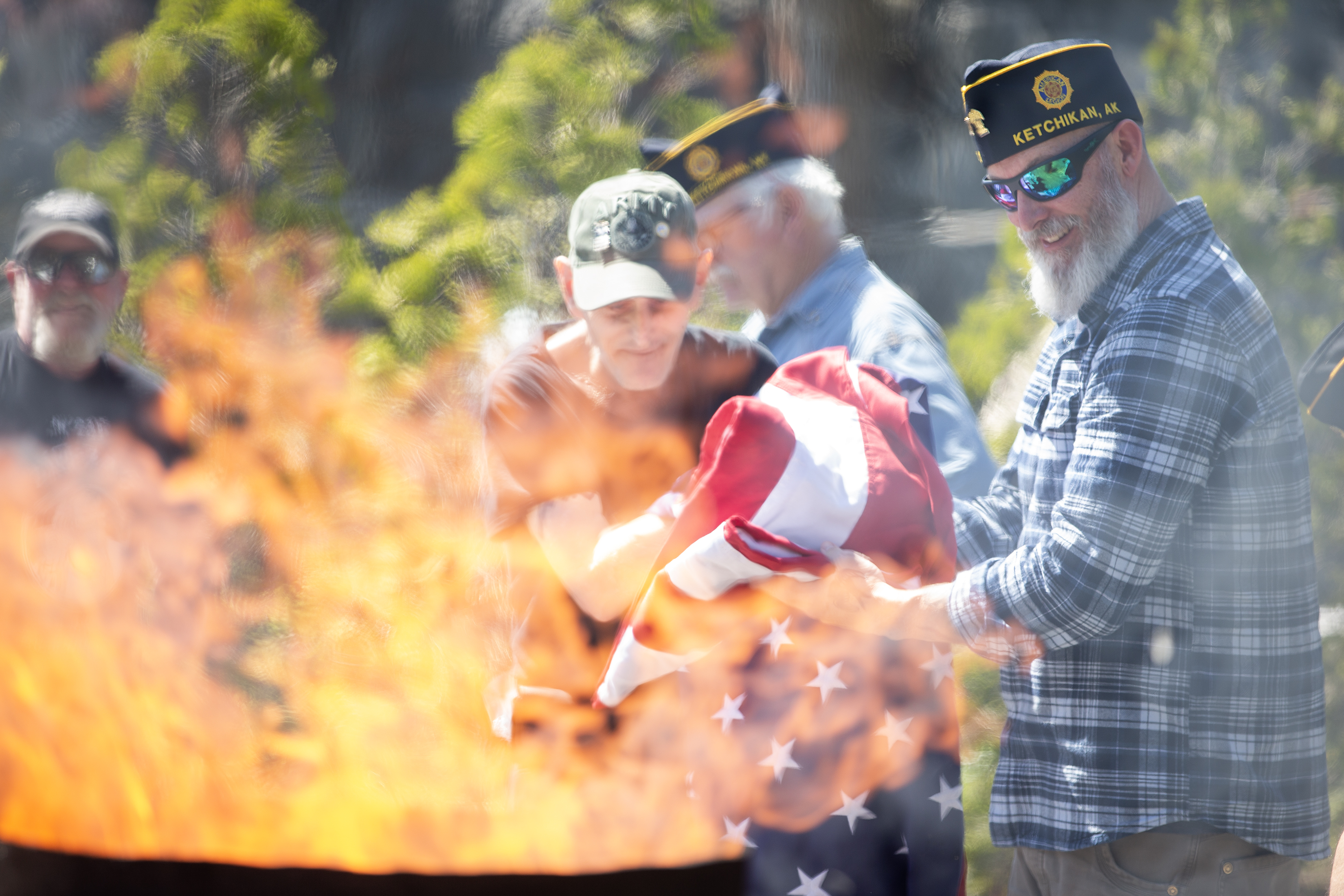 2025 06 14 Flag Retirement 2