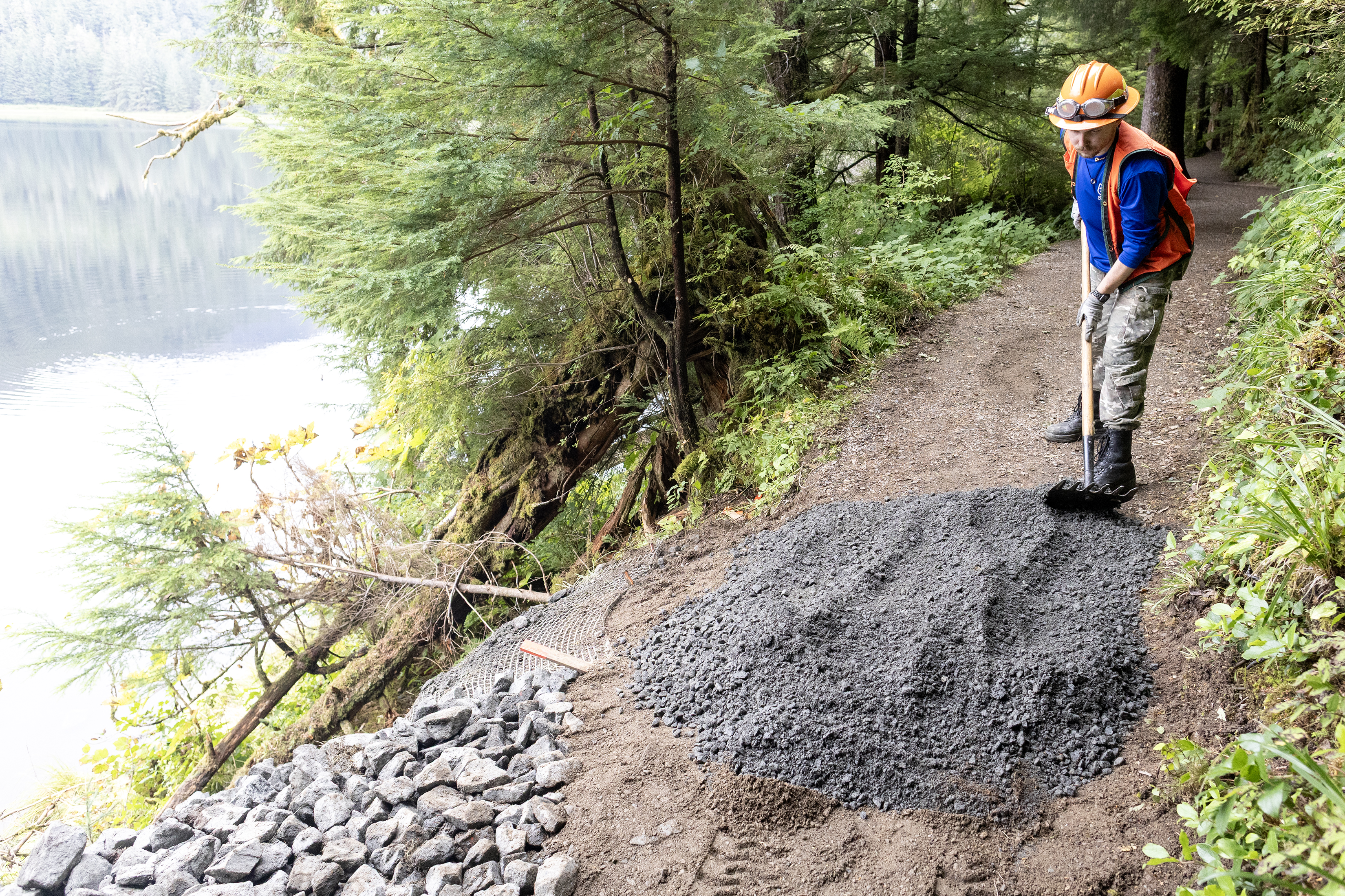 2025 09 12 Ward Lake Trail Improvement 2