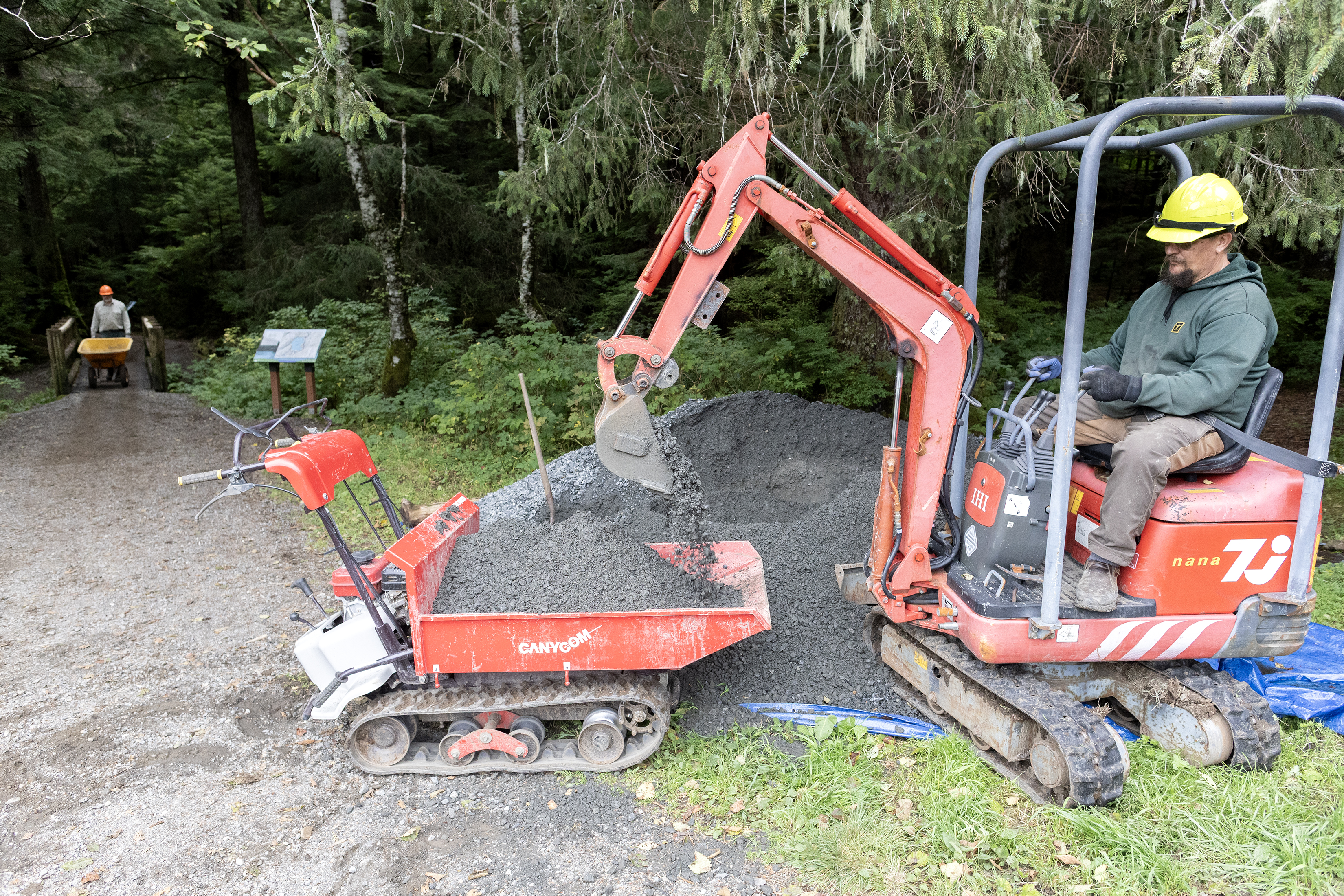 2025 09 12 Ward Lake Trail Improvement 3