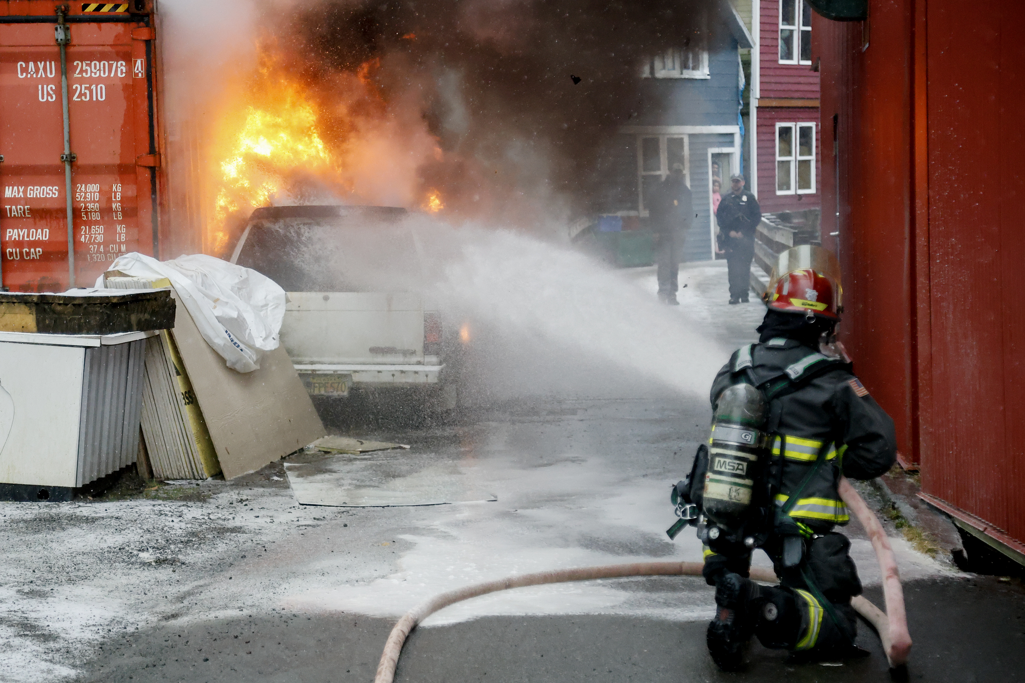 2026 01 25 Hopkins Street Car Fire 1