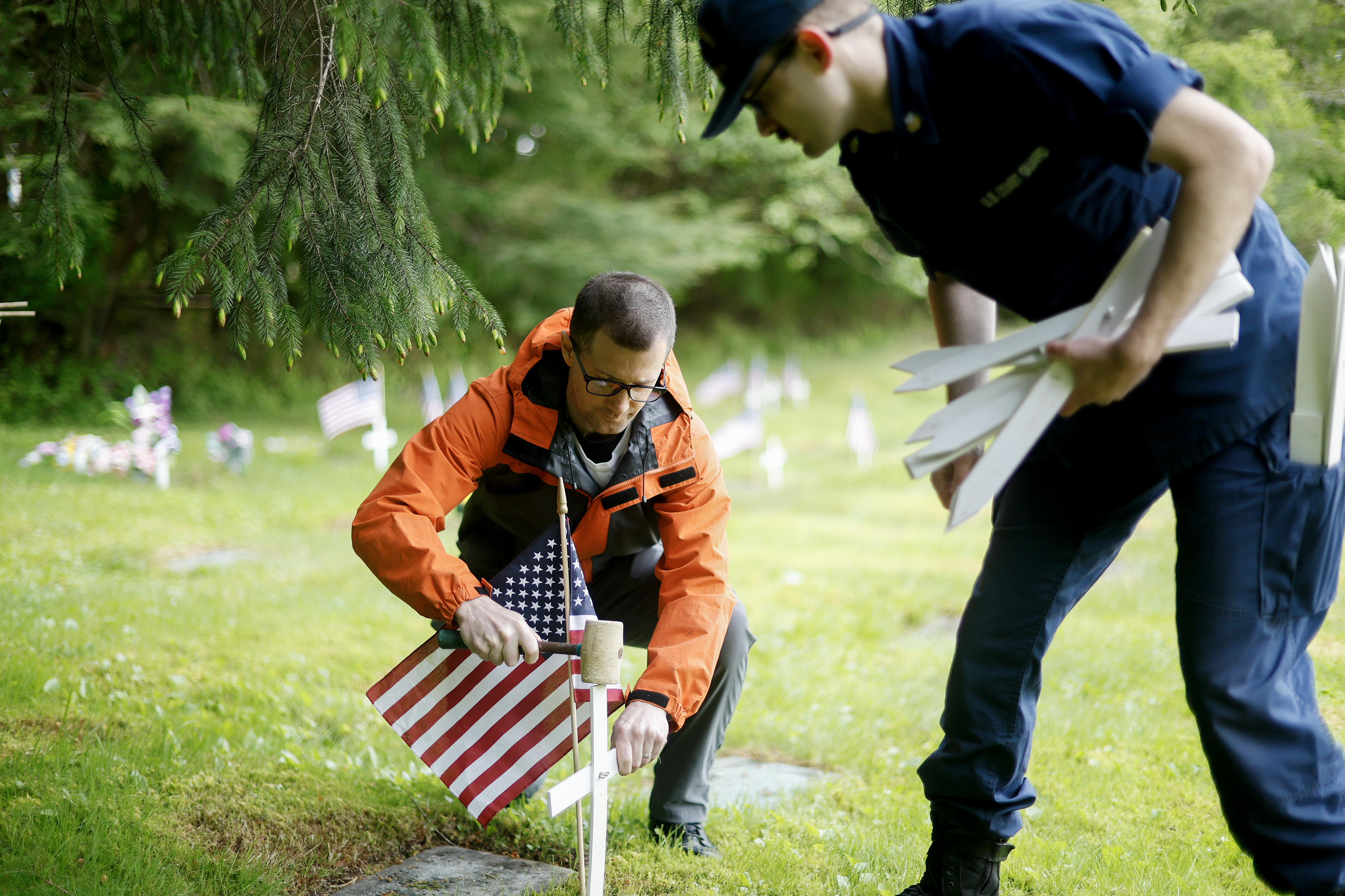 2026 05 22 Flags Bayview Cemetery 2