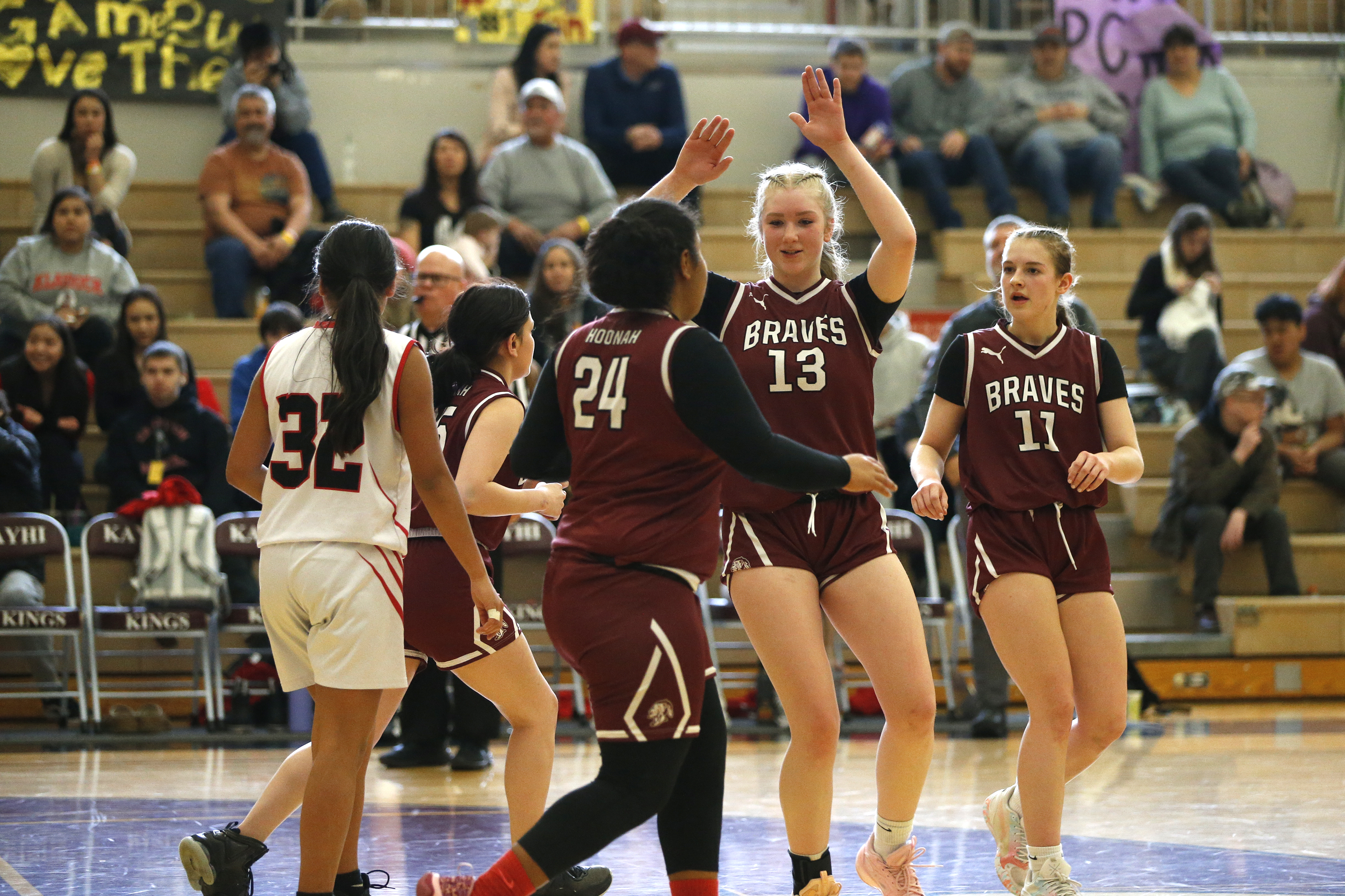 2024 02 29 Region V 1A Basketball Girls Klawock Hoonah 4