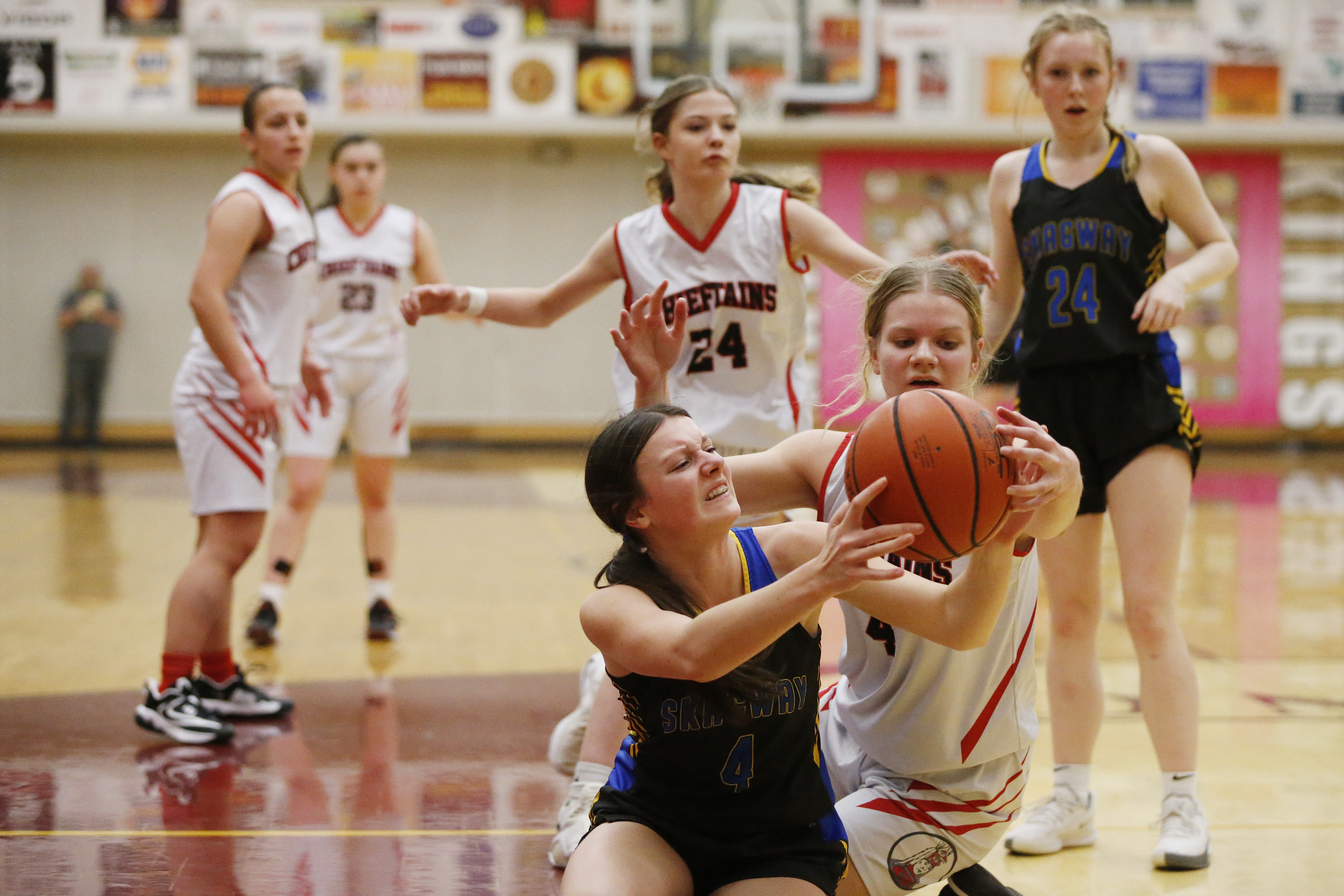 2024 03 01 Region V 1A Basketball Girls Klawock Skagway 4