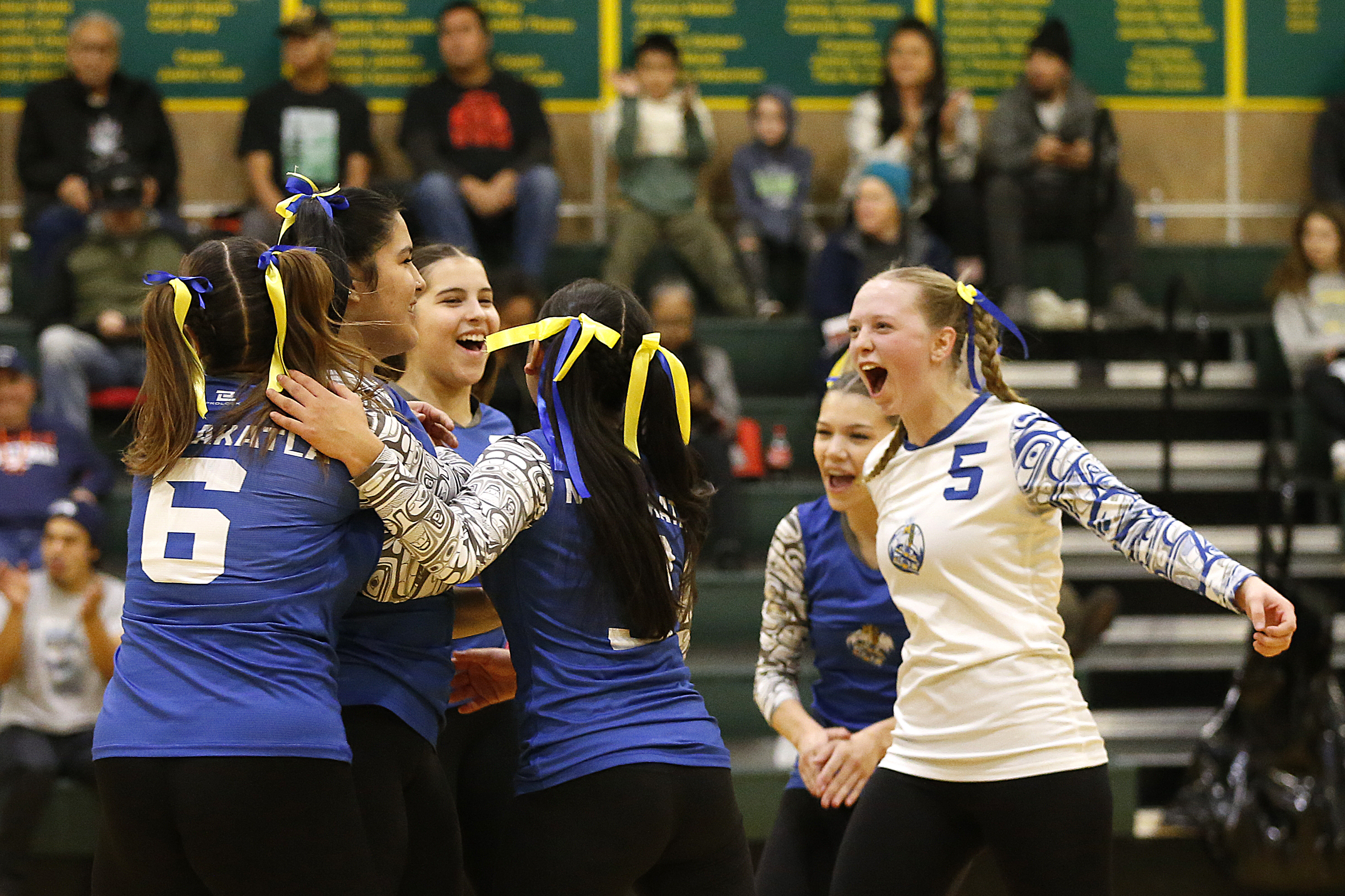 2024 11 22 2A Volleyball Tournament Metlakatla Klawock 5