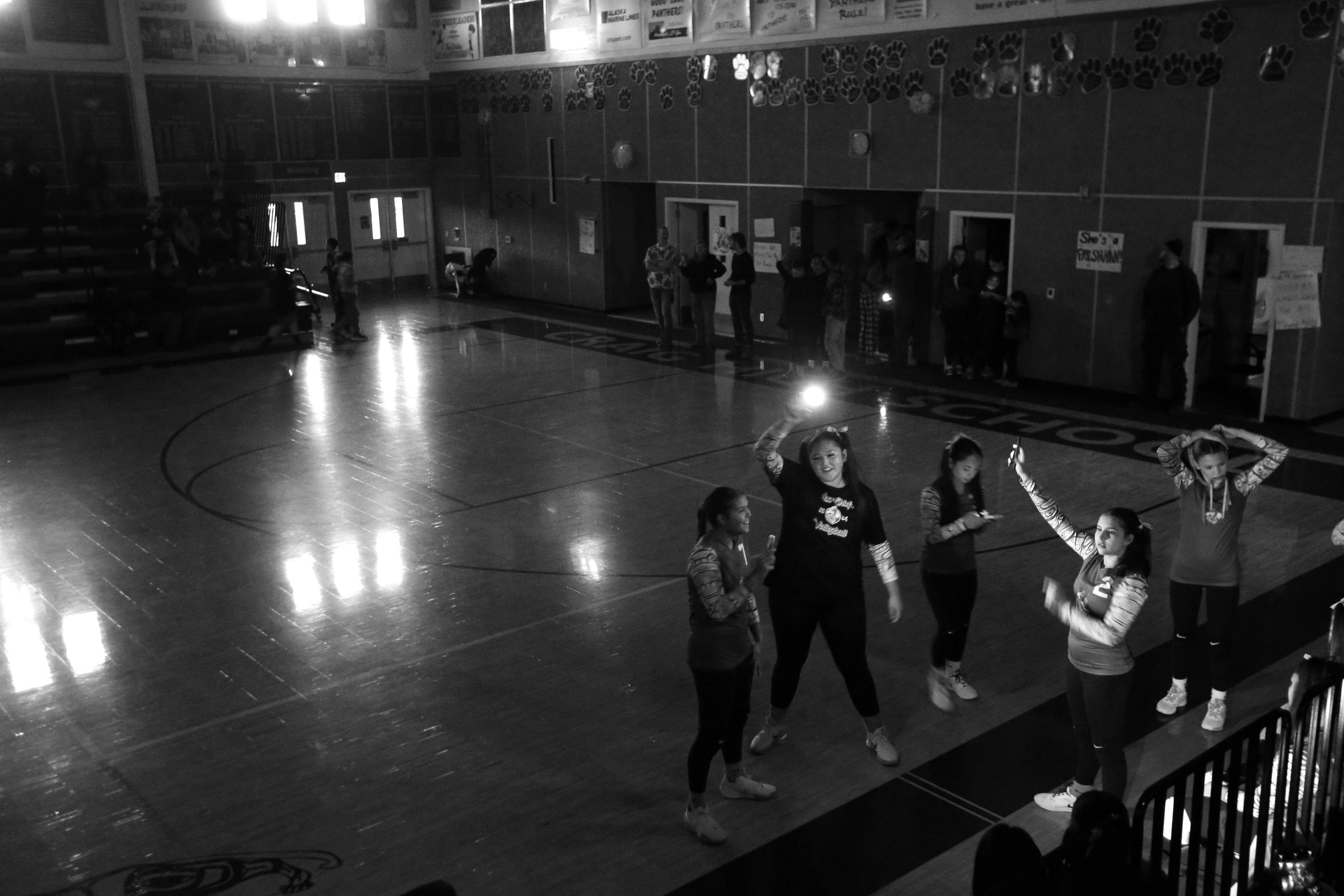 2024 11 22 2A Volleyball Tournament Power Outage