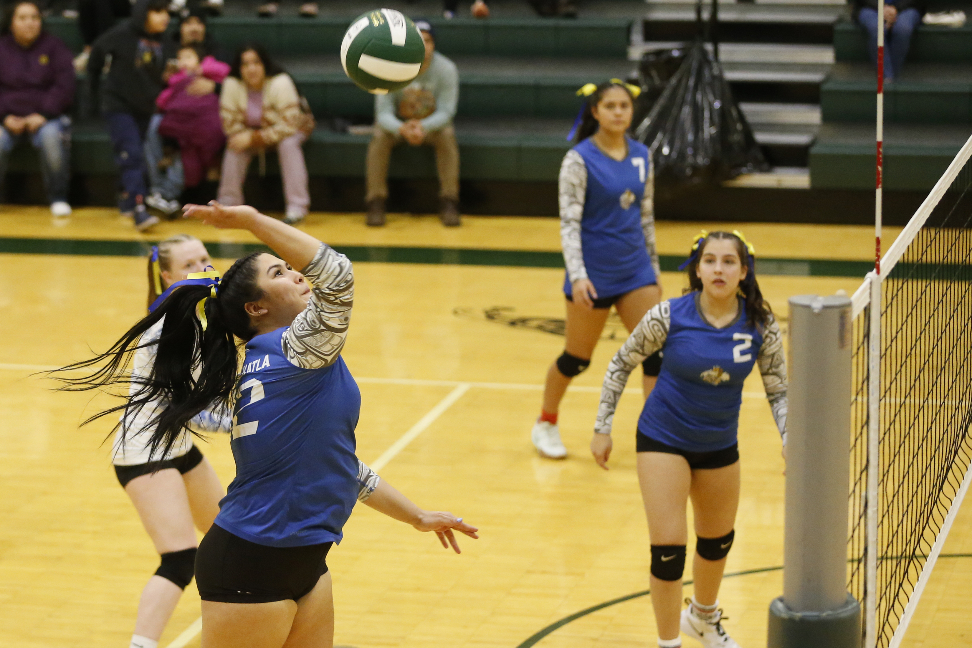 2024 11 23 2A Volleyball Tournament Metlakatla Petersburg 1